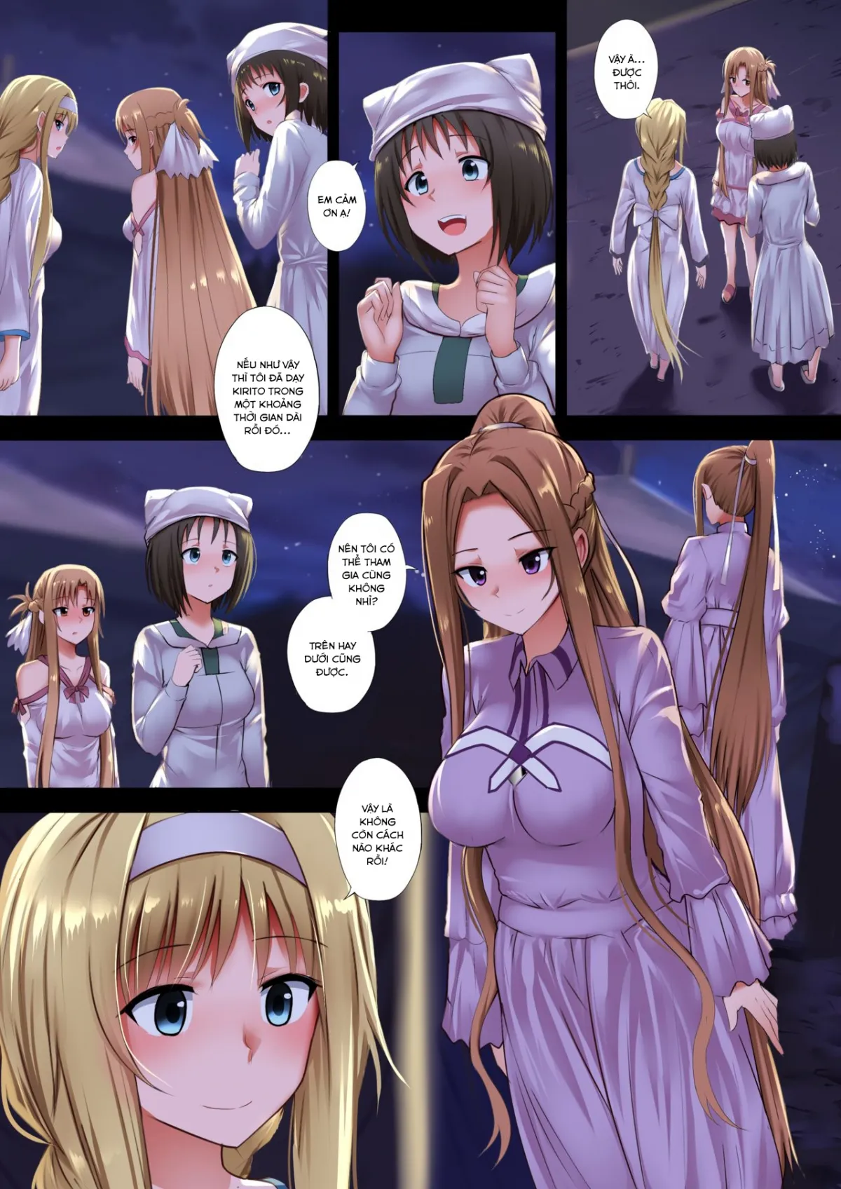HentaiVN.net - Ảnh 4 - Minna Kara no Omoi (Sword Art Online) [みんなからの思い (ソードアート・オンライン)] - Oneshot