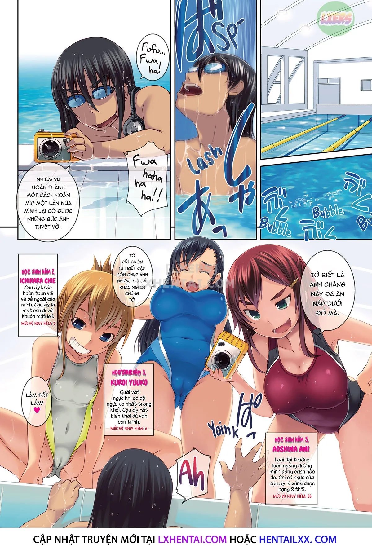 HentaiVN.net - Ảnh 11 - Những cô gái mông đào - Chap 1 - Splash Flash Busters