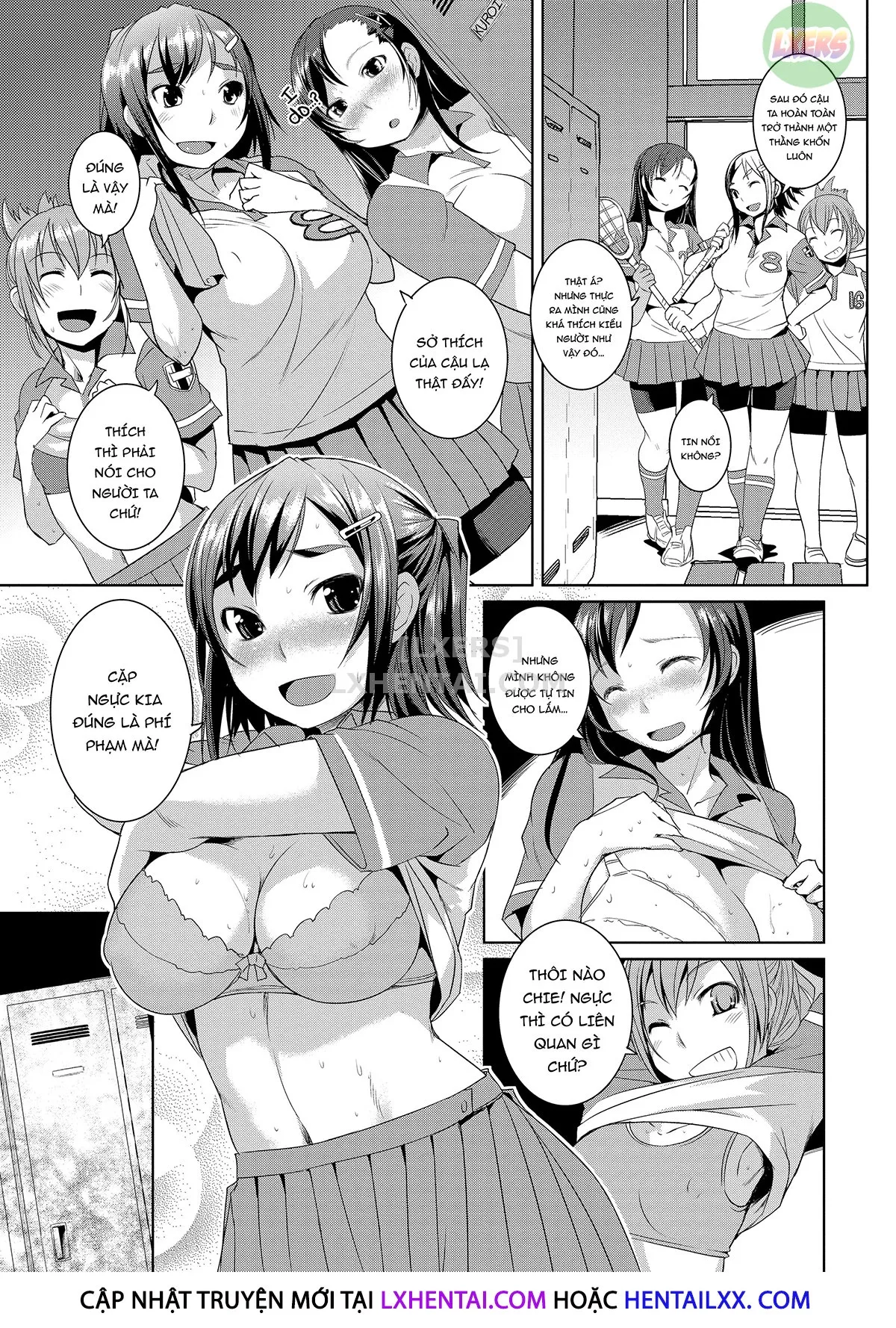 HentaiVN.net - Ảnh 6 - Những cô gái mông đào - Chap 5 - Boob Shot!