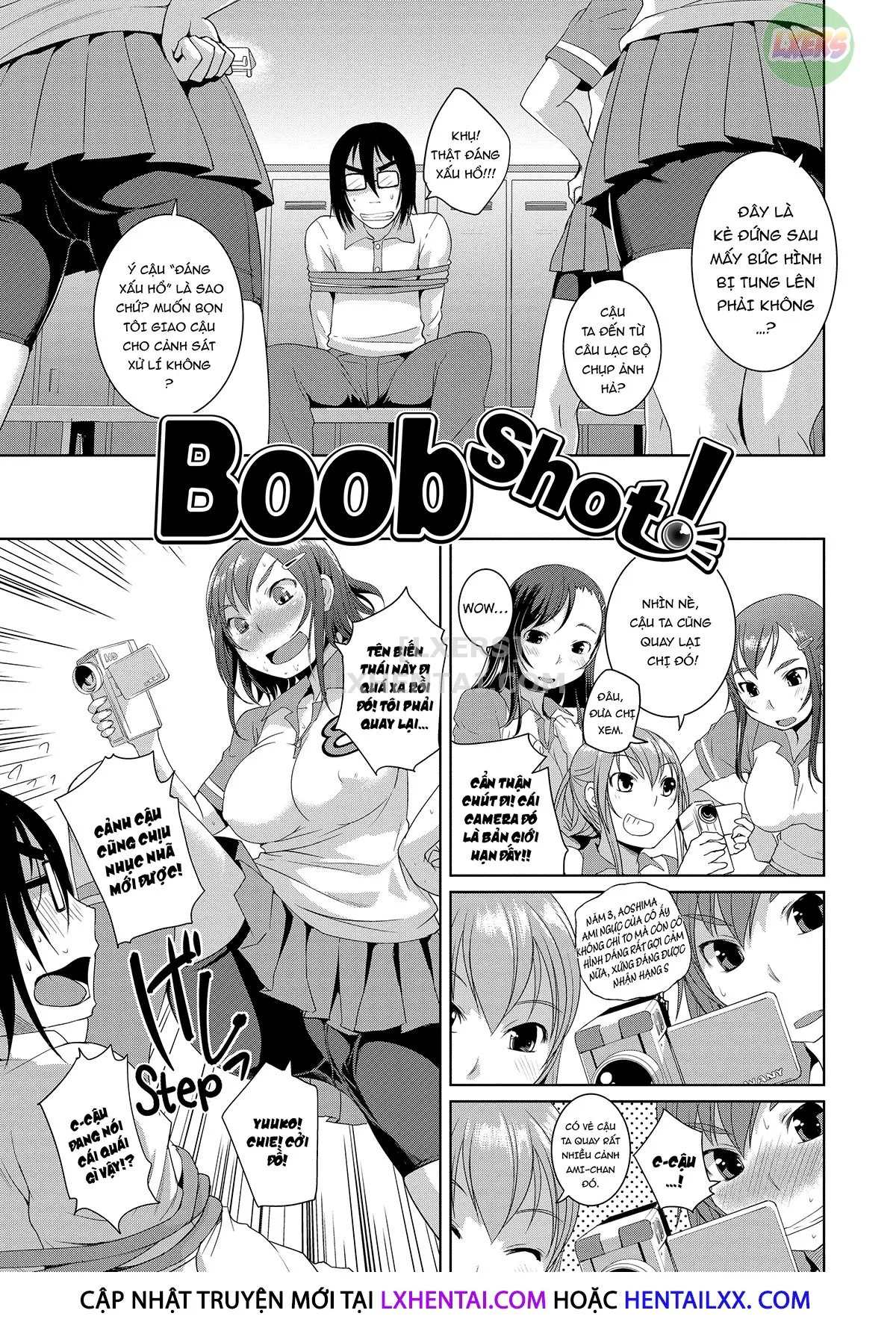 HentaiVN.net - Ảnh 7 - Những cô gái mông đào - Chap 5 - Boob Shot!