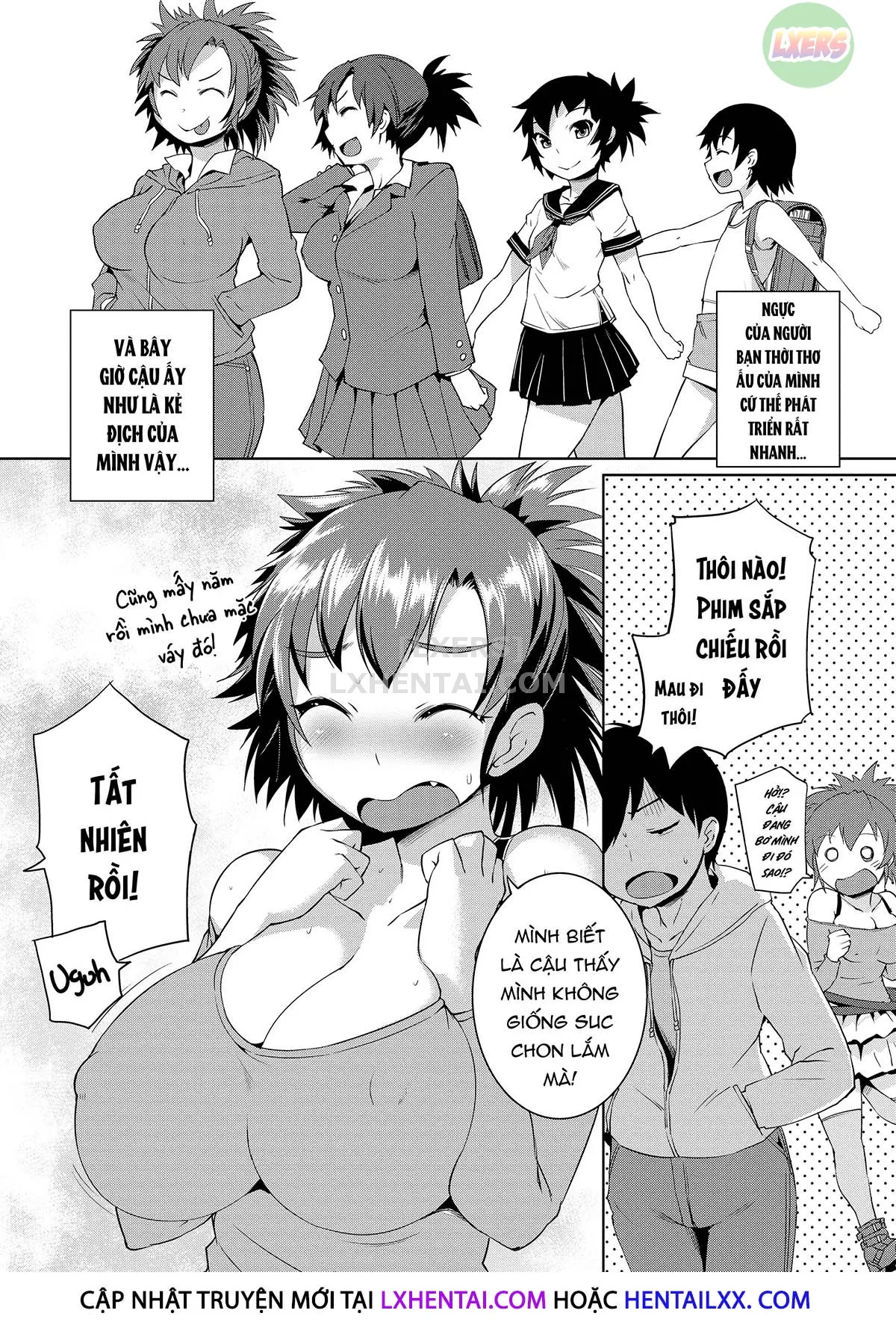 HentaiVN.net - Ảnh 8 - Những cô gái mông đào - Chap 7 - Childhood Breast Friend