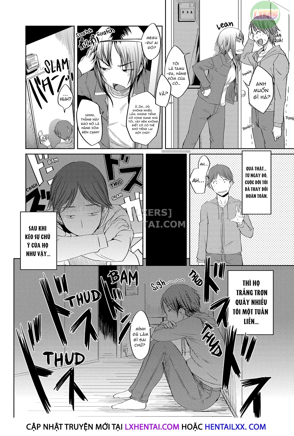 HentaiVN.net - Ảnh 6 - Những cô gái mông đào - Chap 10 - Trouble Next Door