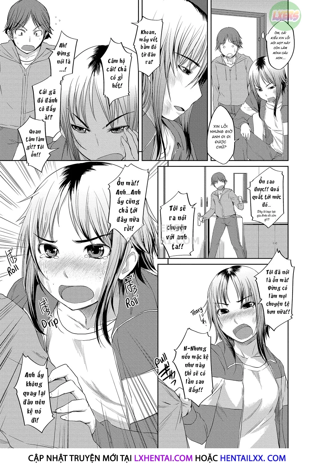 HentaiVN.net - Ảnh 9 - Những cô gái mông đào - Chap 10 - Trouble Next Door