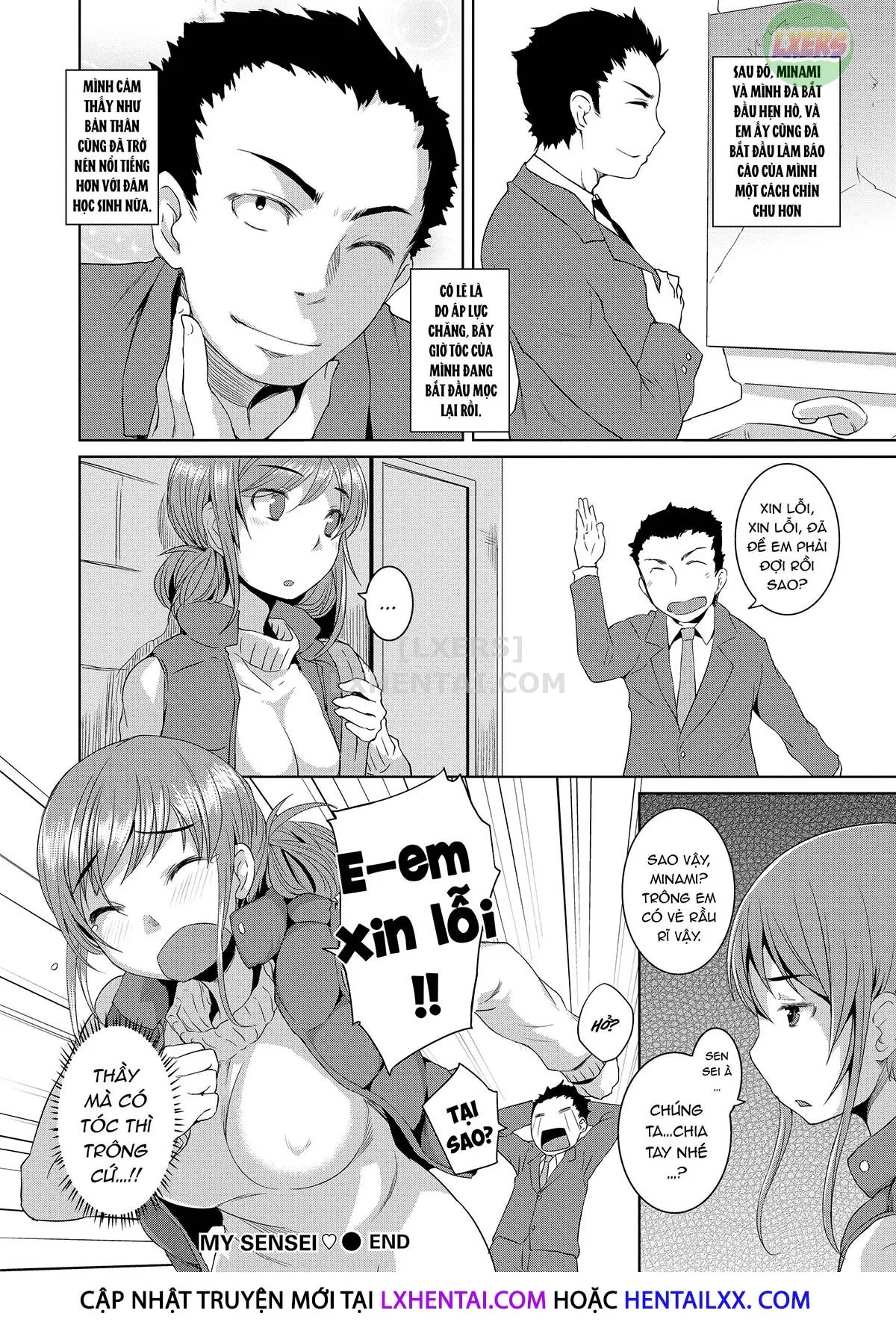 HentaiVN.net - Ảnh 20 - Những cô gái mông đào - Chap 11 - My Sensei ♡