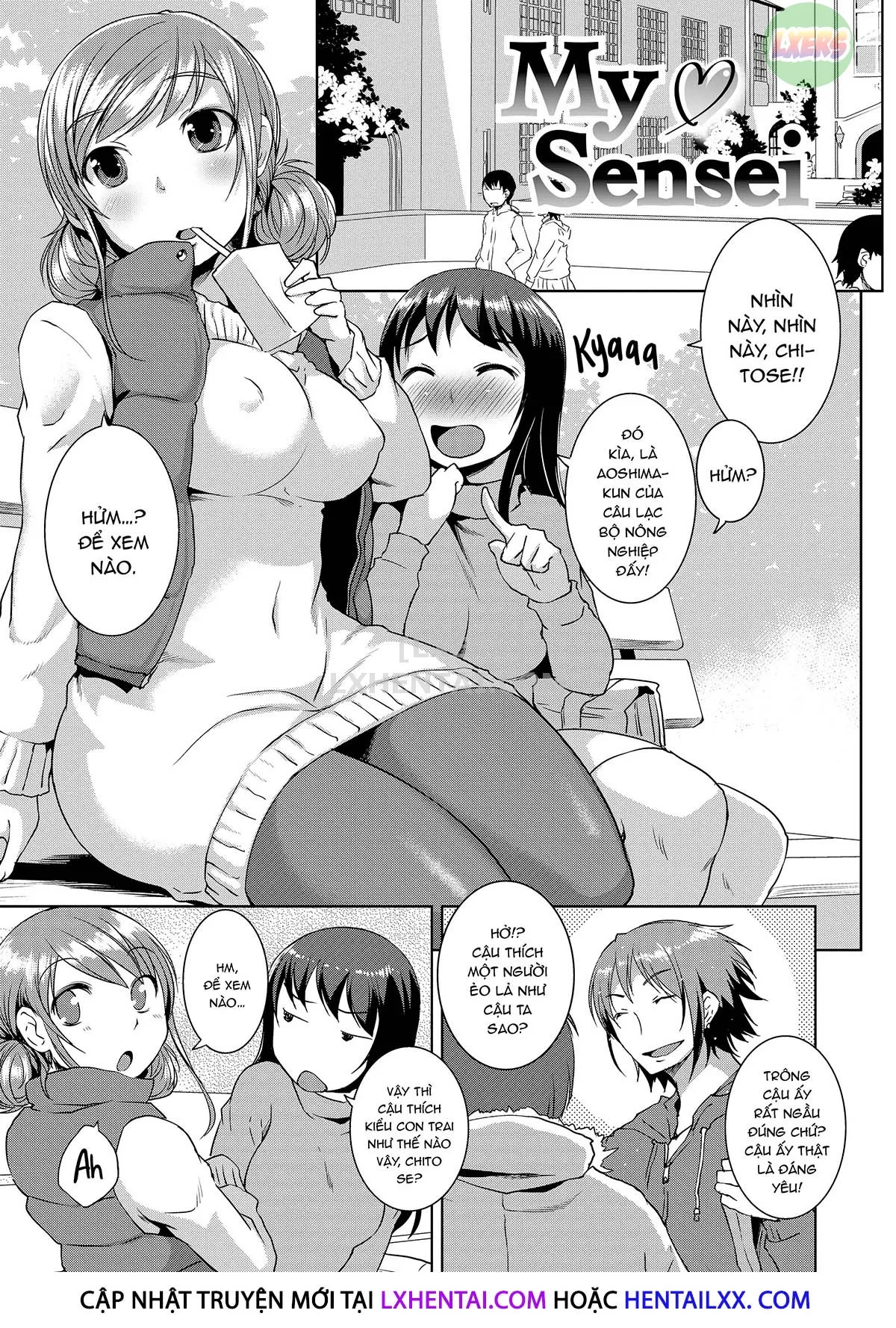 HentaiVN.net - Ảnh 5 - Những cô gái mông đào - Chap 11 - My Sensei ♡