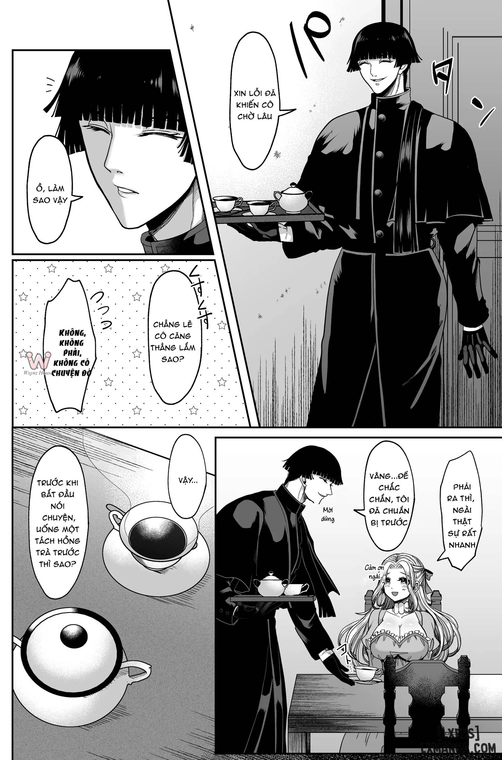 HentaiVN.net - Ảnh 21 - [ R18 ] Vị Linh Mục Yandere - chap 1