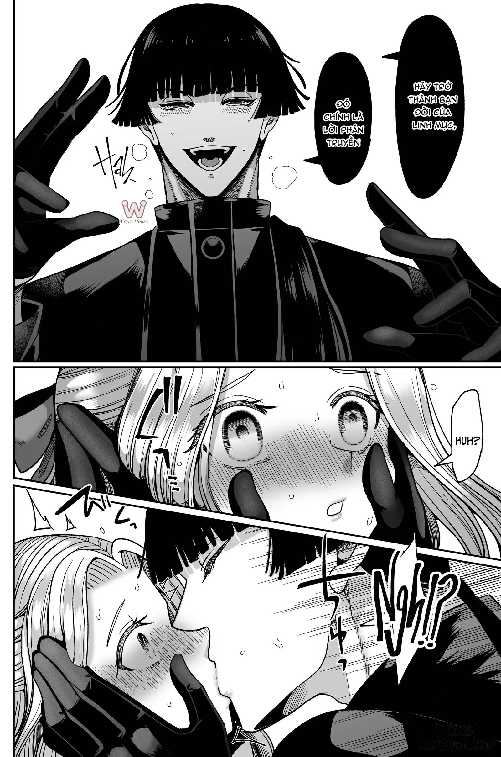 HentaiVN.net - Ảnh 25 - [ R18 ] Vị Linh Mục Yandere - chap 1
