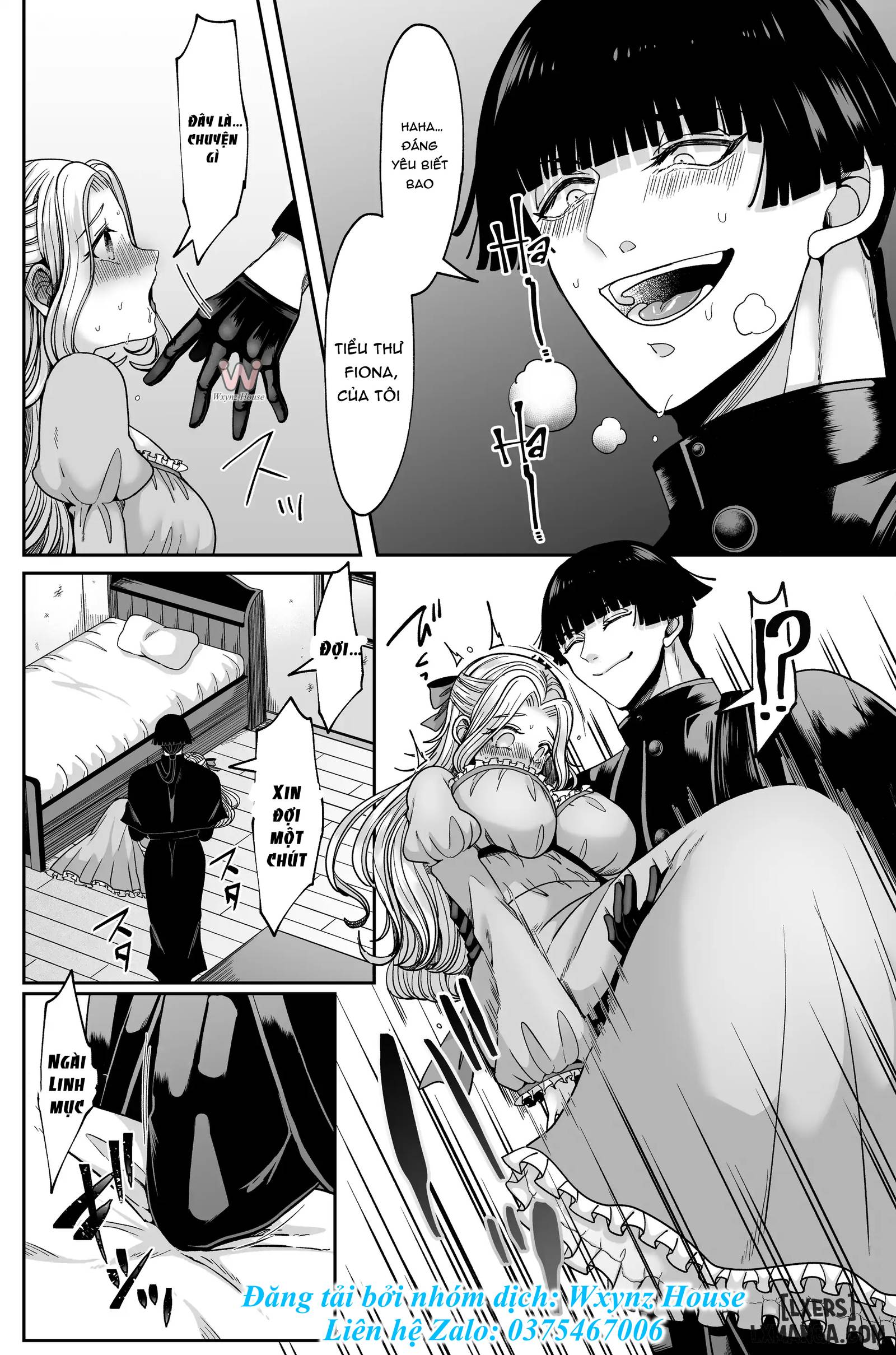 HentaiVN.net - Ảnh 27 - [ R18 ] Vị Linh Mục Yandere - chap 1