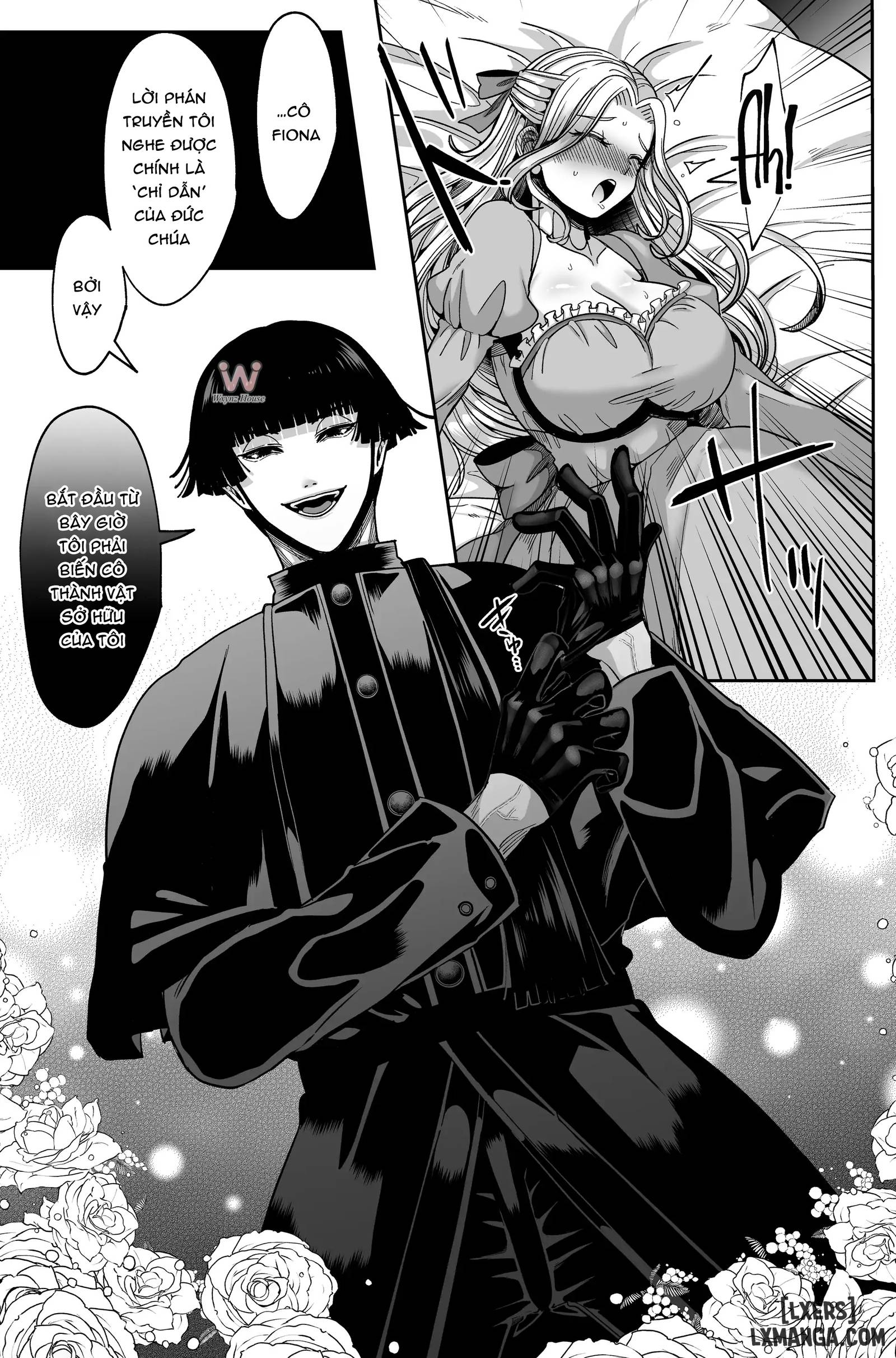 HentaiVN.net - Ảnh 28 - [ R18 ] Vị Linh Mục Yandere - chap 1