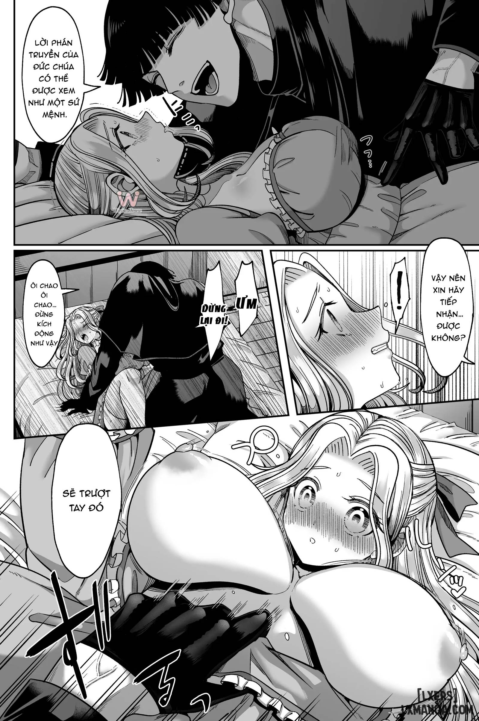 HentaiVN.net - Ảnh 29 - [ R18 ] Vị Linh Mục Yandere - chap 1