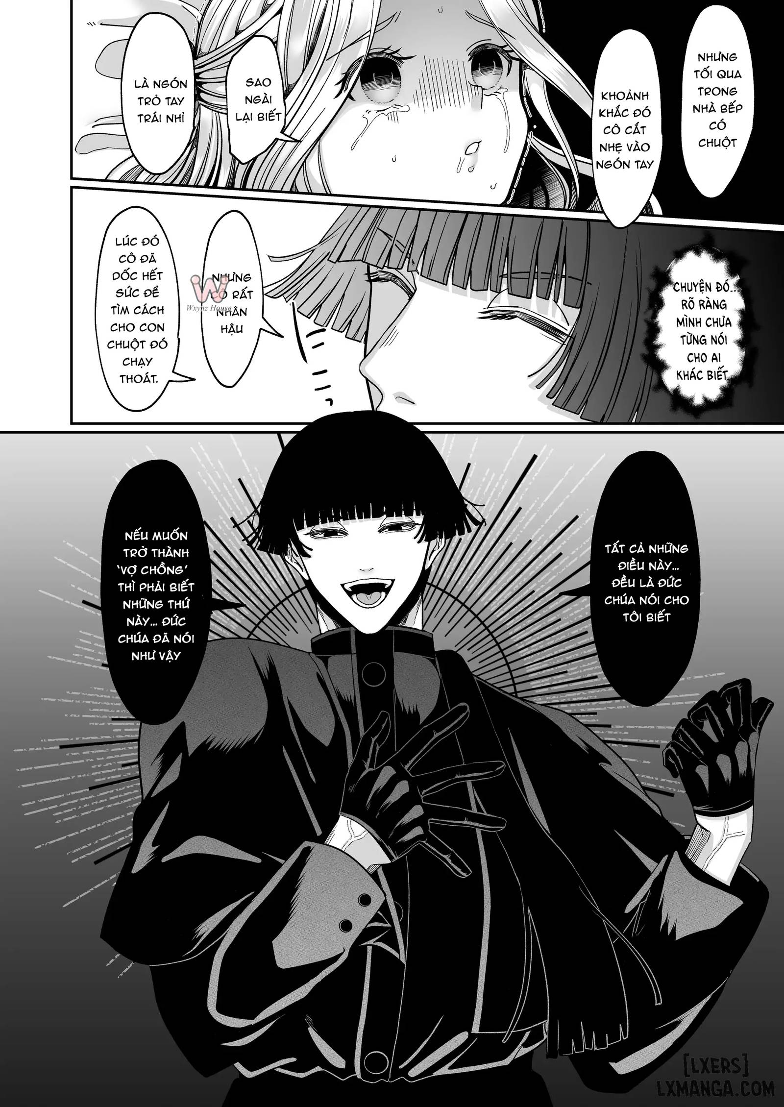 HentaiVN.net - Ảnh 35 - [ R18 ] Vị Linh Mục Yandere - chap 1