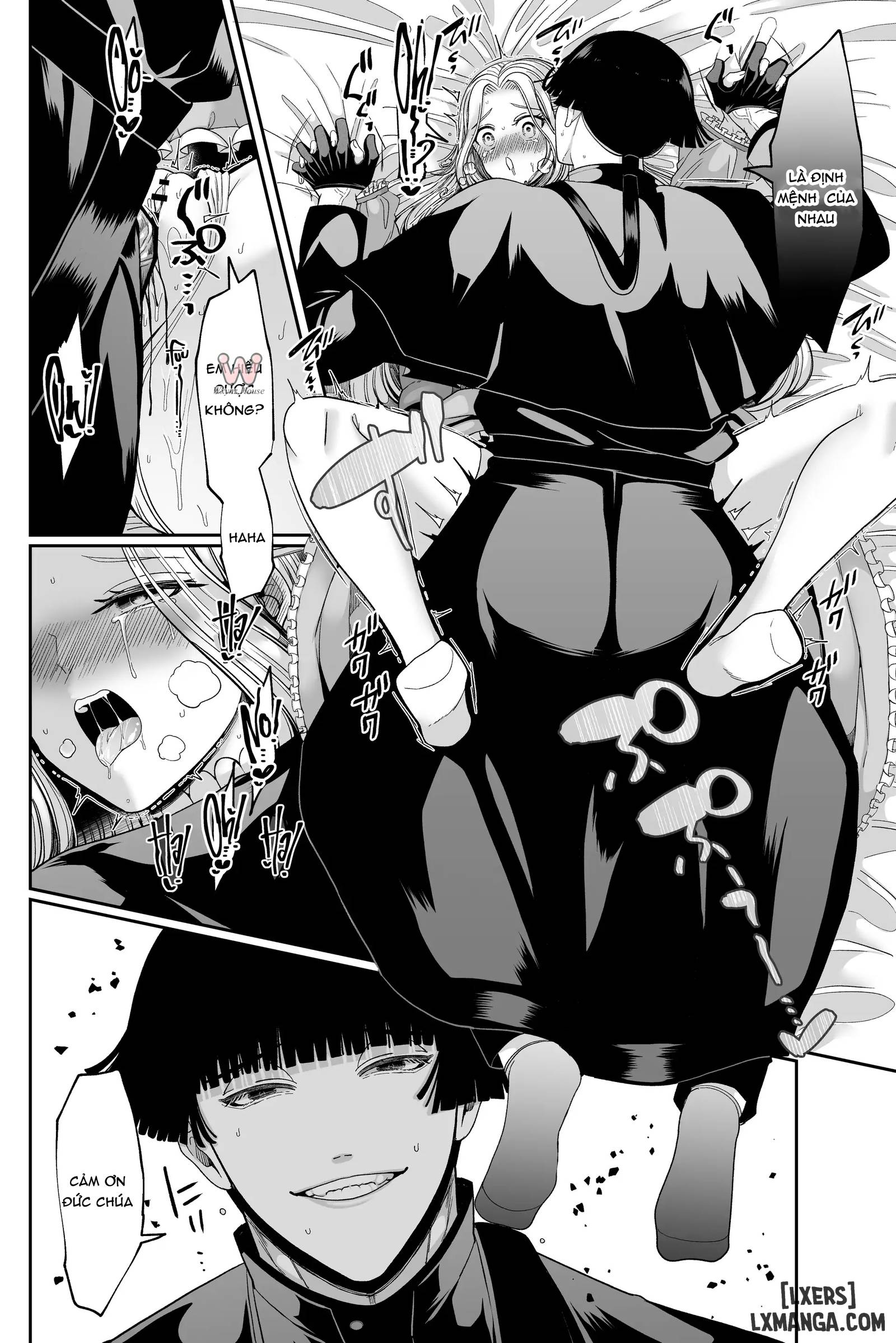 HentaiVN.net - Ảnh 49 - [ R18 ] Vị Linh Mục Yandere - chap 1