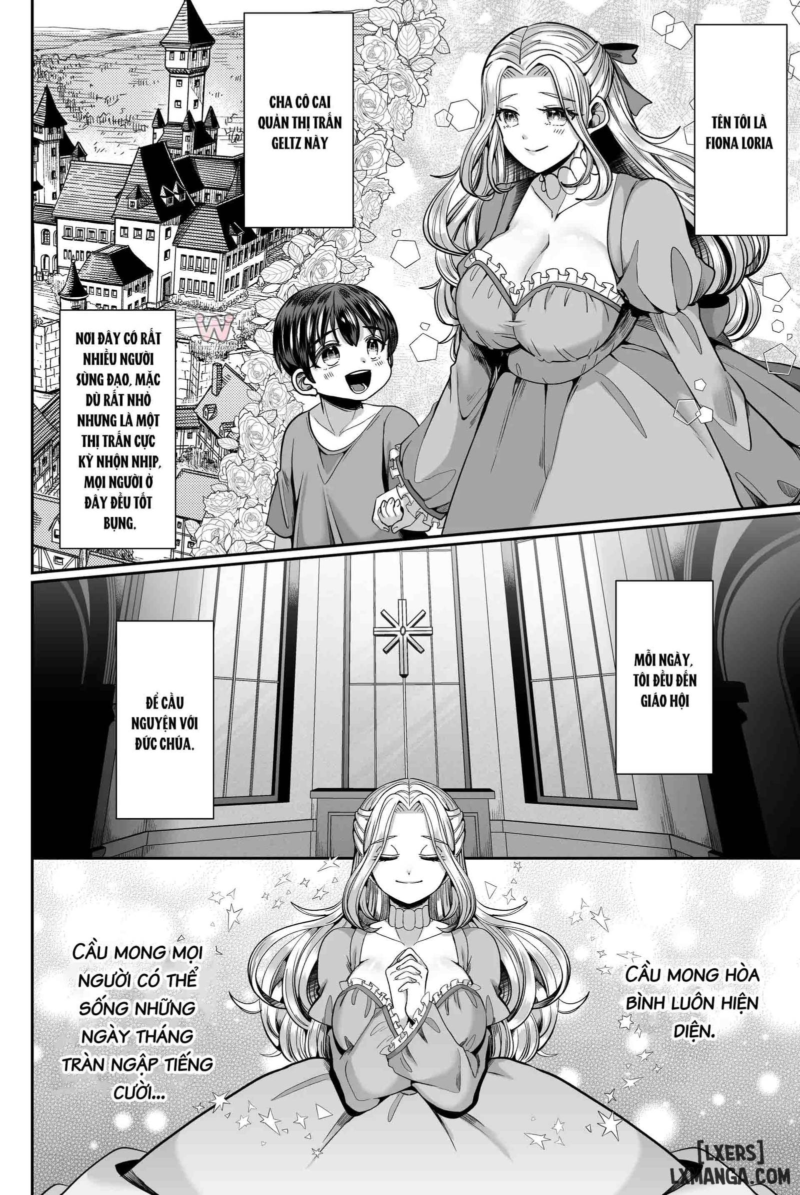HentaiVN.net - Ảnh 5 - [ R18 ] Vị Linh Mục Yandere - chap 1