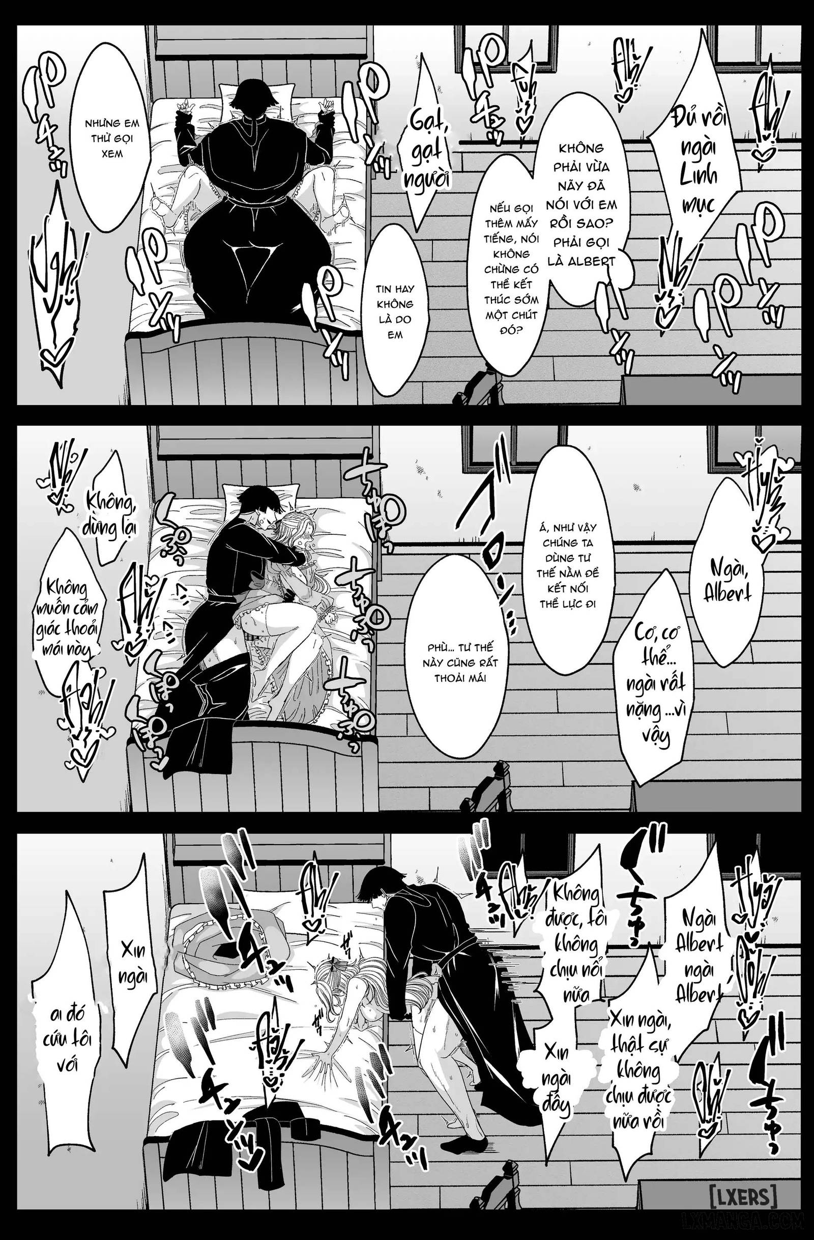 HentaiVN.net - Ảnh 15 - [ R18 ] Vị Linh Mục Yandere - chap 2