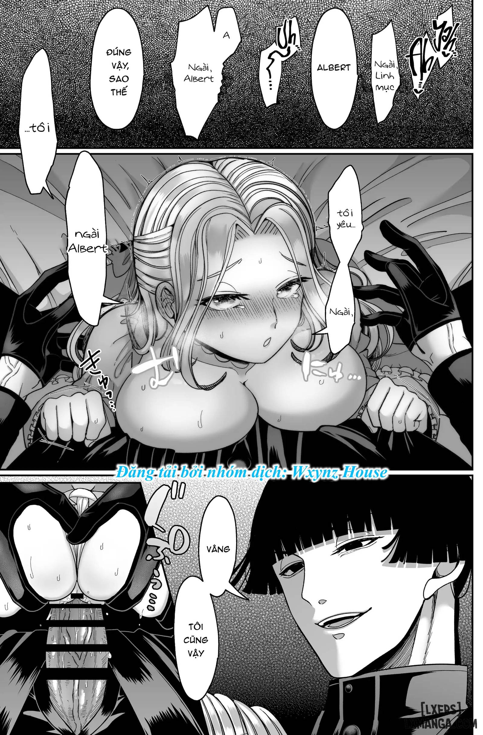 HentaiVN.net - Ảnh 8 - [ R18 ] Vị Linh Mục Yandere - chap 2