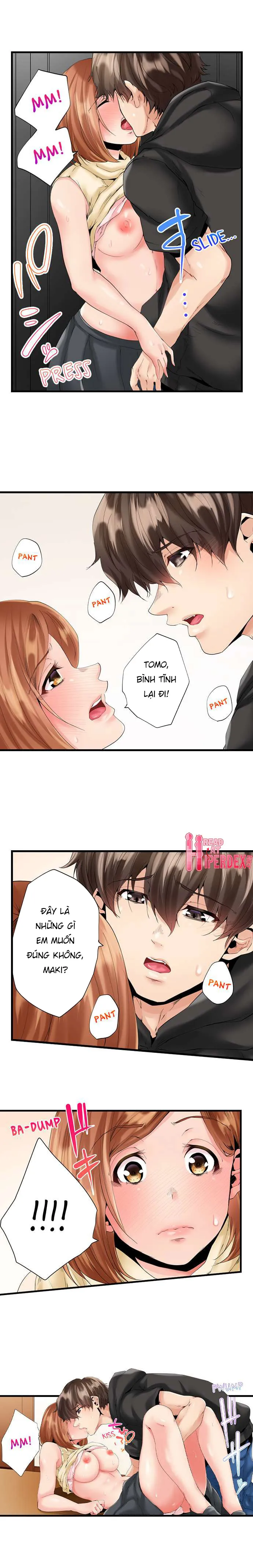 HentaiVN.net - Ảnh 9 - NTR Cô Hàng Xóm Ngay Trong Phòng Của Chồng Cô Ấy [Netorare My Sugar Mama in Her Husband’s Bedroom] - Chapter 2: Sắp Thịt Cô Hàng Xóm