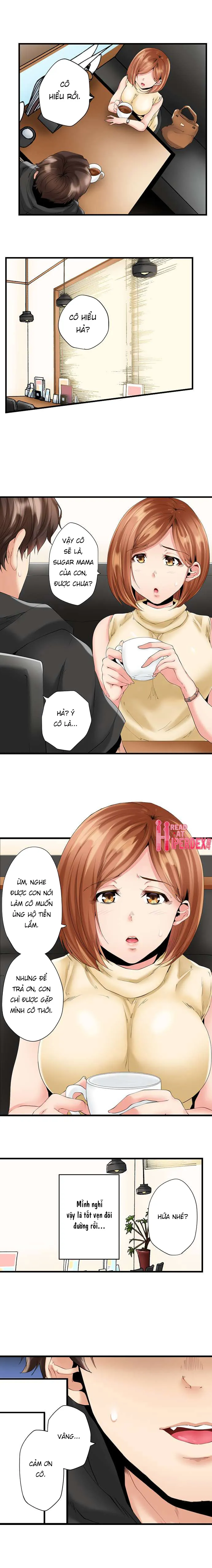 HentaiVN.net - Ảnh 4 - NTR Cô Hàng Xóm Ngay Trong Phòng Của Chồng Cô Ấy [Netorare My Sugar Mama in Her Husband’s Bedroom] - Chapter 2: Sắp Thịt Cô Hàng Xóm