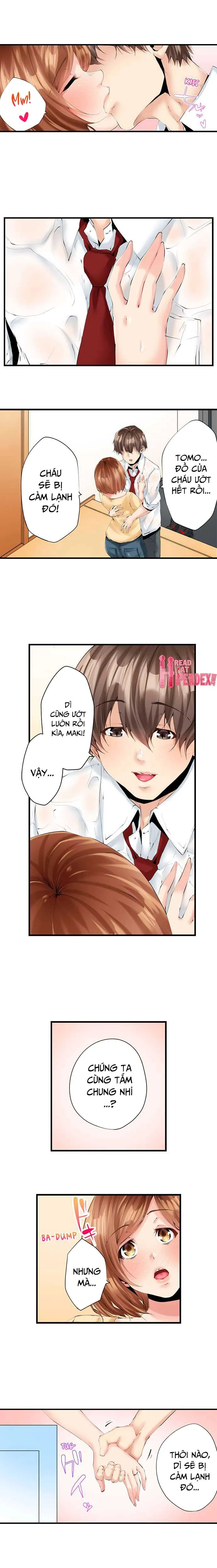 HentaiVN.net - Ảnh 15 - NTR Cô Hàng Xóm Ngay Trong Phòng Của Chồng Cô Ấy [Netorare My Sugar Mama in Her Husband’s Bedroom] - Chap 7 + 8