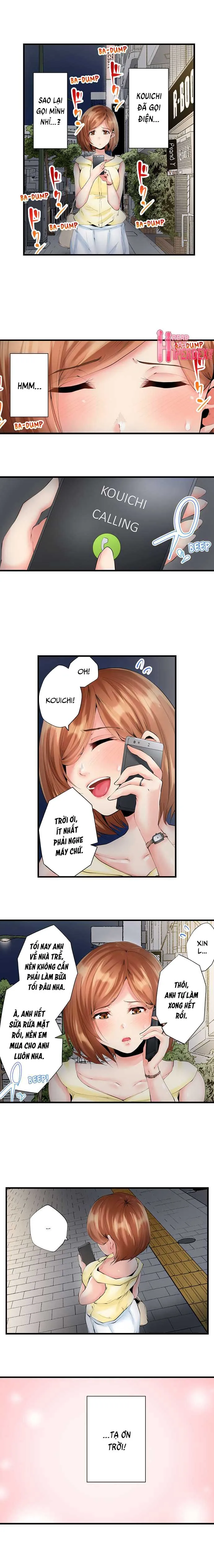 HentaiVN.net - Ảnh 4 - NTR Cô Hàng Xóm Ngay Trong Phòng Của Chồng Cô Ấy [Netorare My Sugar Mama in Her Husband’s Bedroom] - Chap 7 + 8