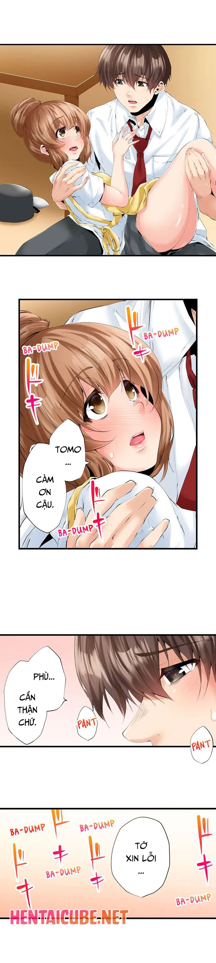 HentaiVN.net - Ảnh 14 - NTR Cô Hàng Xóm Ngay Trong Phòng Của Chồng Cô Ấy [Netorare My Sugar Mama in Her Husband’s Bedroom] - Chap 9 + 10