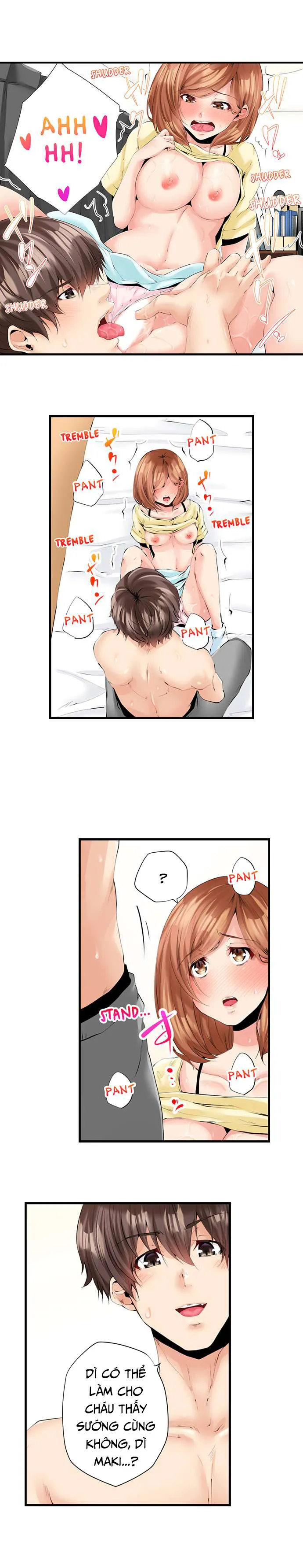 HentaiVN.net - Ảnh 14 - NTR Cô Hàng Xóm Ngay Trong Phòng Của Chồng Cô Ấy [Netorare My Sugar Mama in Her Husband’s Bedroom] - Chap 11 + 12