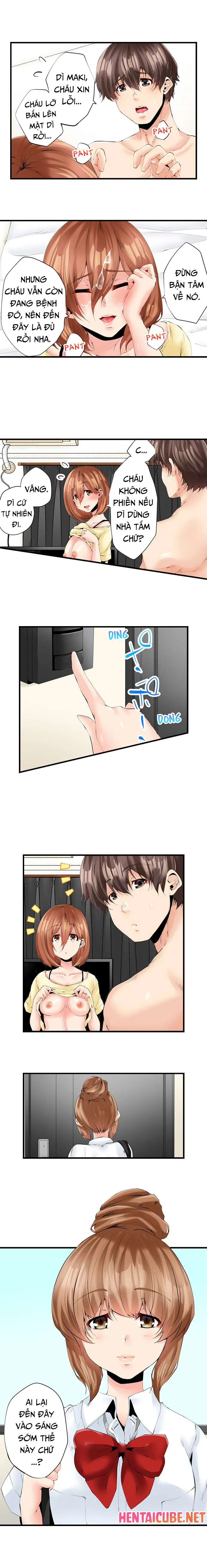 HentaiVN.net - Ảnh 18 - NTR Cô Hàng Xóm Ngay Trong Phòng Của Chồng Cô Ấy [Netorare My Sugar Mama in Her Husband’s Bedroom] - Chap 11 + 12