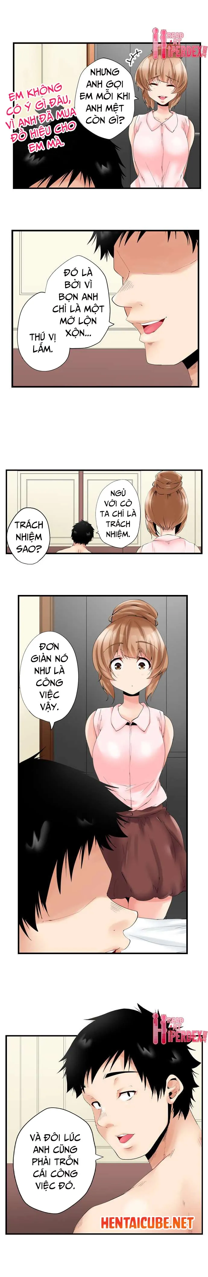 HentaiVN.net - Ảnh 19 - NTR Cô Hàng Xóm Ngay Trong Phòng Của Chồng Cô Ấy [Netorare My Sugar Mama in Her Husband’s Bedroom] - Chap 17 + 18