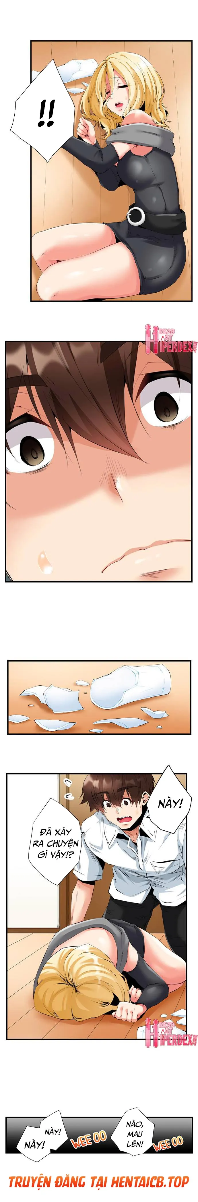 HentaiVN.net - Ảnh 10 - NTR Cô Hàng Xóm Ngay Trong Phòng Của Chồng Cô Ấy [Netorare My Sugar Mama in Her Husband’s Bedroom] - Chap 33 + 34