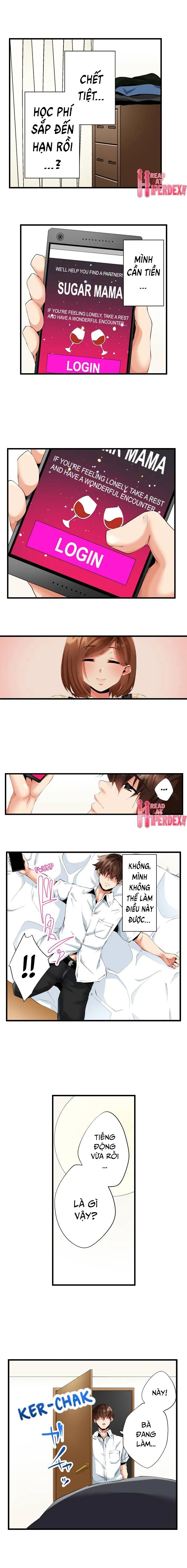 HentaiVN.net - Ảnh 9 - NTR Cô Hàng Xóm Ngay Trong Phòng Của Chồng Cô Ấy [Netorare My Sugar Mama in Her Husband’s Bedroom] - Chap 33 + 34