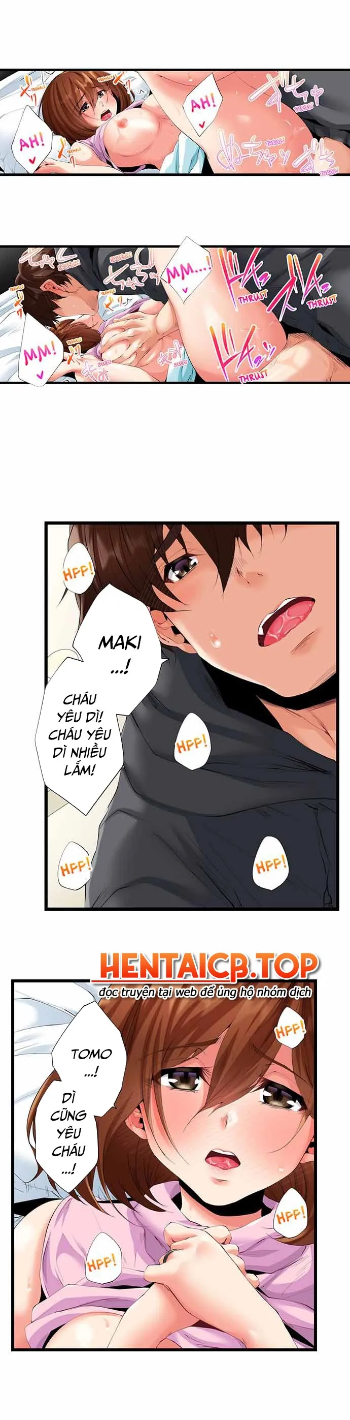HentaiVN.net - Ảnh 8 - NTR Cô Hàng Xóm Ngay Trong Phòng Của Chồng Cô Ấy [Netorare My Sugar Mama in Her Husband’s Bedroom] - Chap 35 + 36 | END
