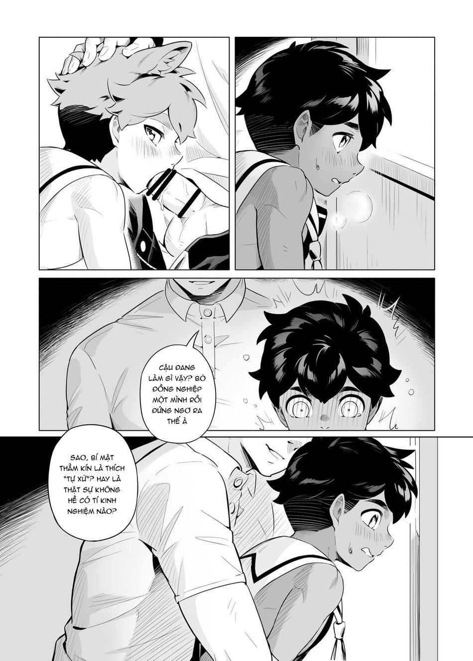 HentaiVN.net - Ảnh 15 - Công việc bán thời gian đầu tiên của tôi - Oneshot