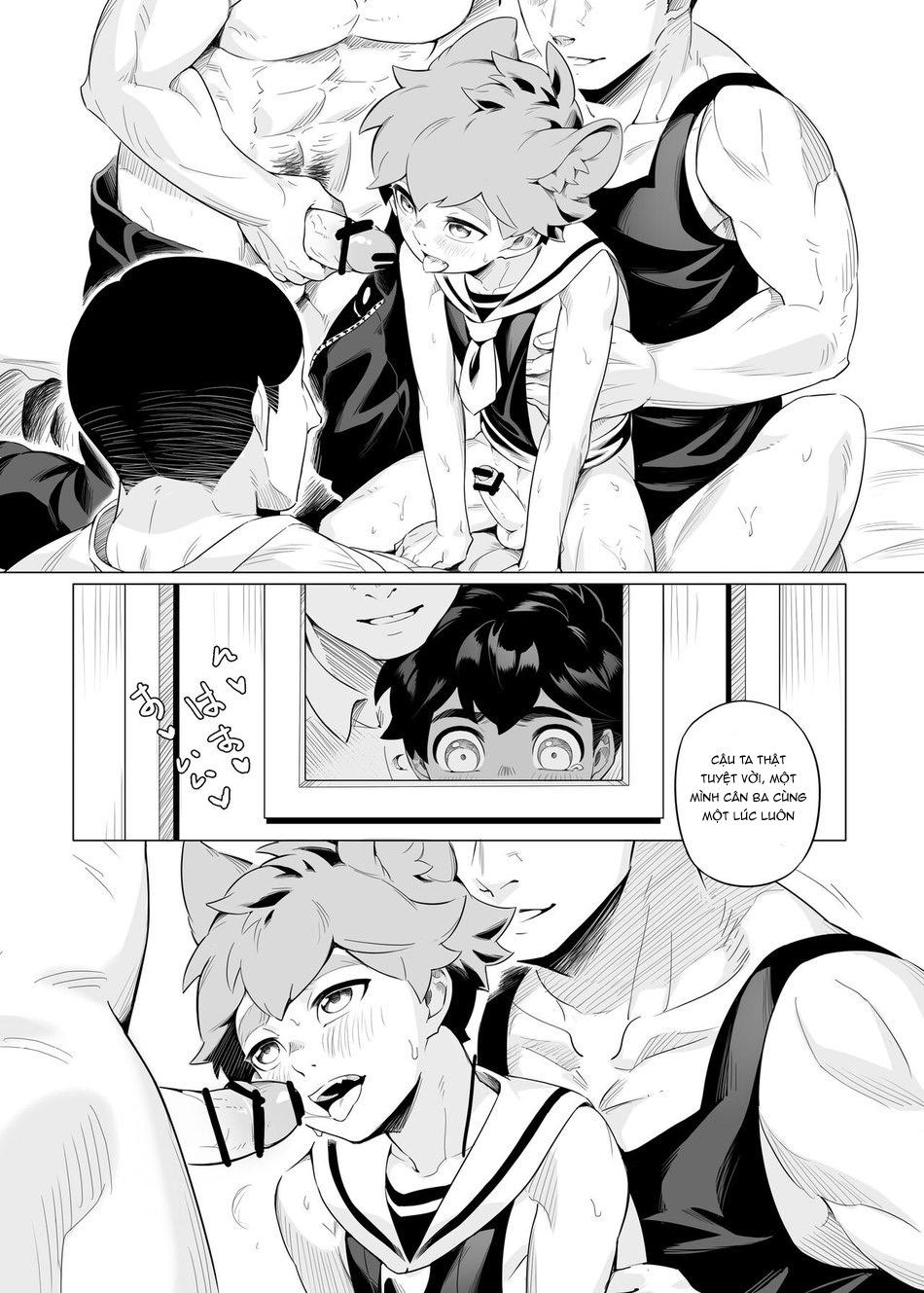 HentaiVN.net - Ảnh 20 - Công việc bán thời gian đầu tiên của tôi - Oneshot