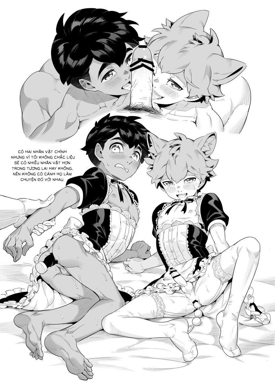 HentaiVN.net - Ảnh 36 - Công việc bán thời gian đầu tiên của tôi - Oneshot