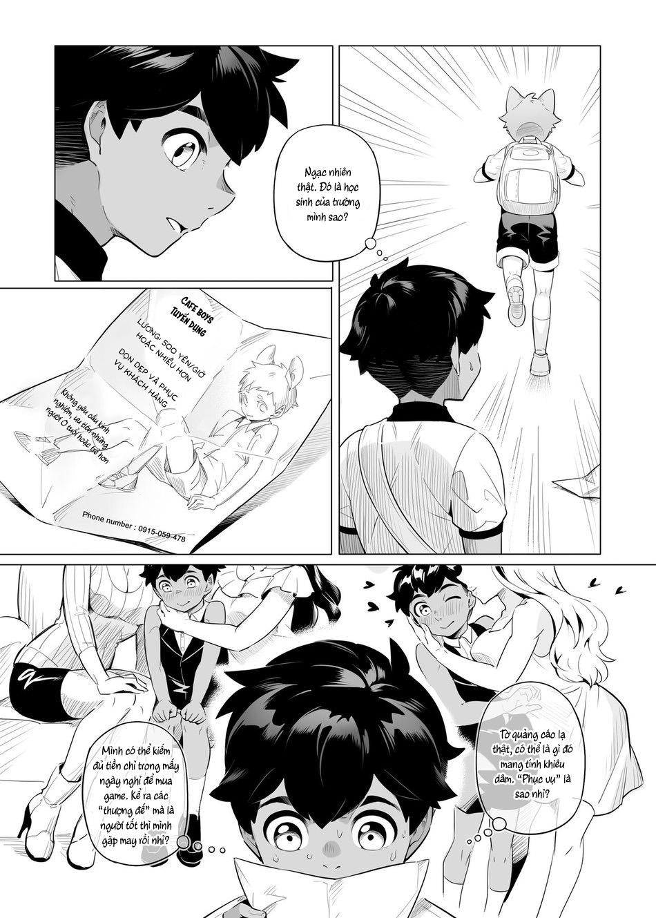 HentaiVN.net - Ảnh 6 - Công việc bán thời gian đầu tiên của tôi - Oneshot