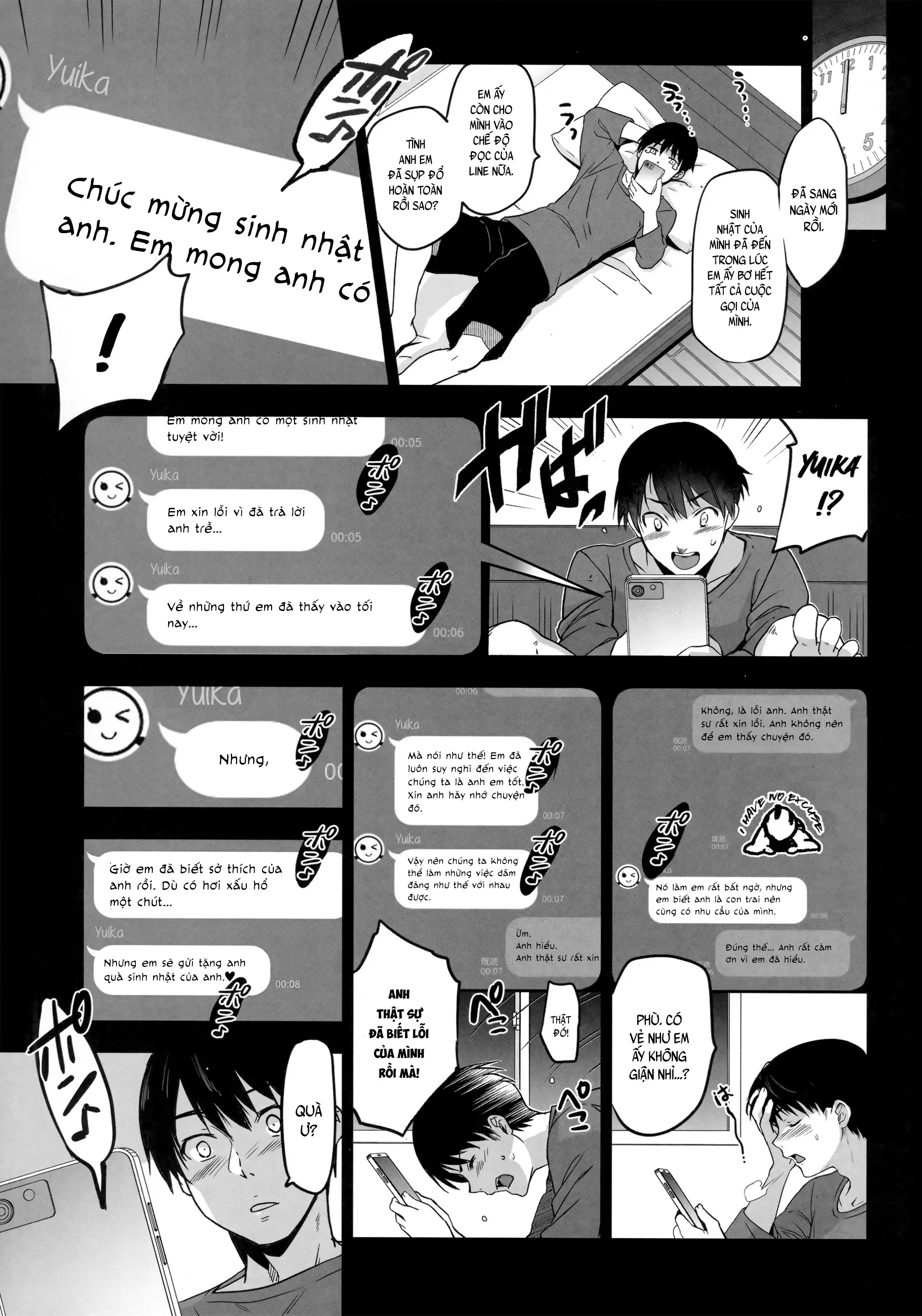 HentaiVN.net - Ảnh 11 - Imouto Ga Boku Ni Taninboux O Okutte Kuru - Oneshot