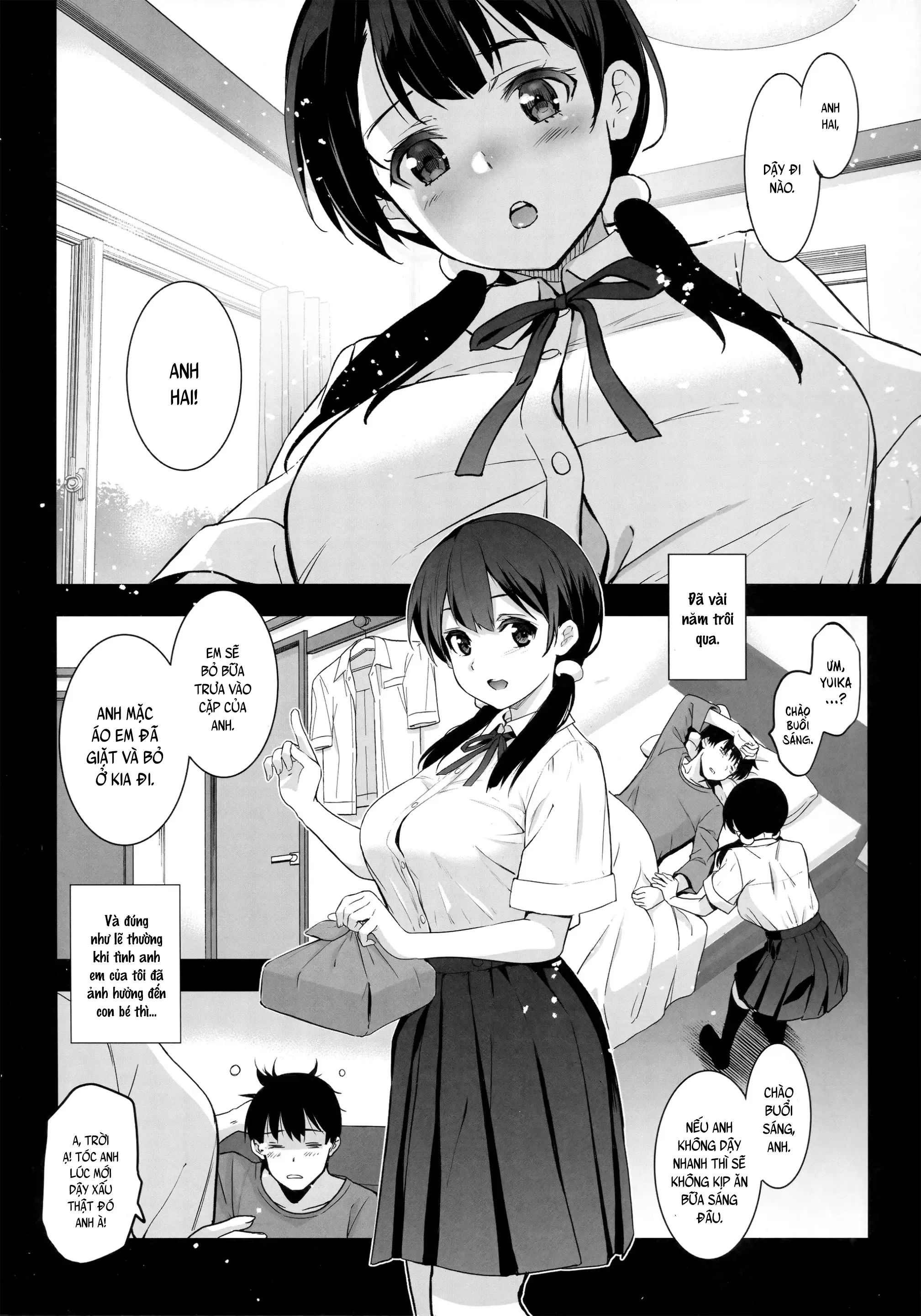 HentaiVN.net - Ảnh 4 - Imouto Ga Boku Ni Taninboux O Okutte Kuru - Oneshot