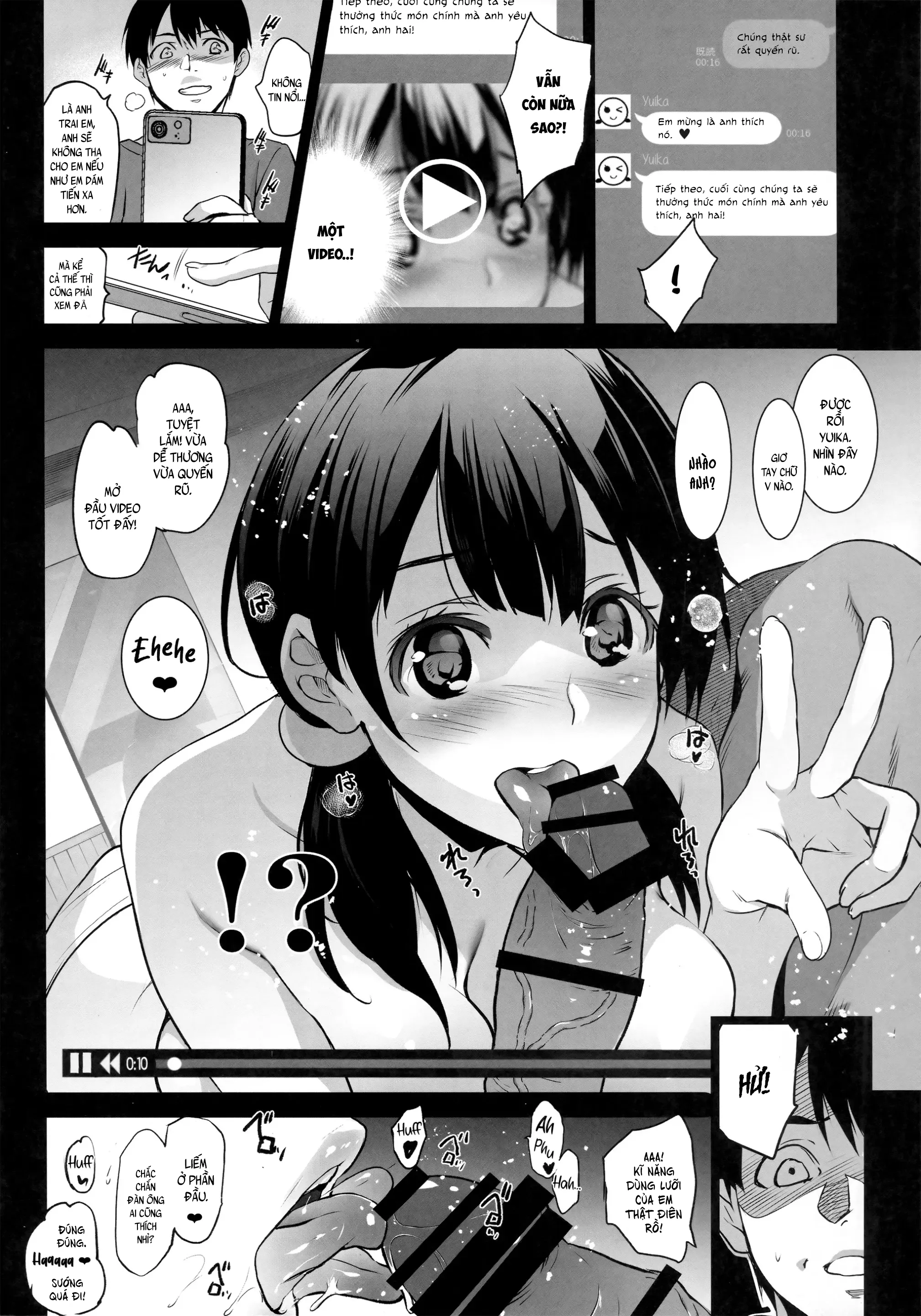 HentaiVN.net - Ảnh 14 - Imouto Ga Boku Ni Taninboux O Okutte Kuru - Oneshot