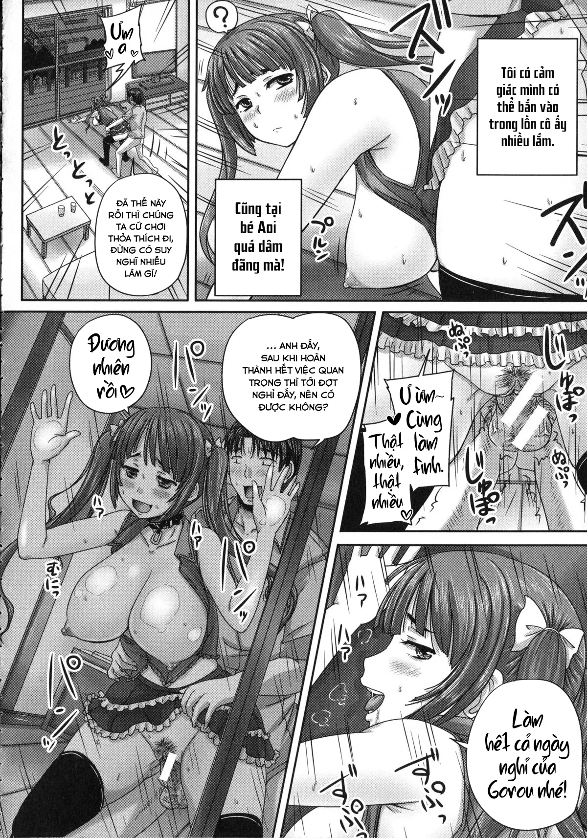 HentaiVN.net - Ảnh 7 - Kihon Muryou Kanojo NG Nashi [ニンシンしてもゴメンネなし] - Chap 6.