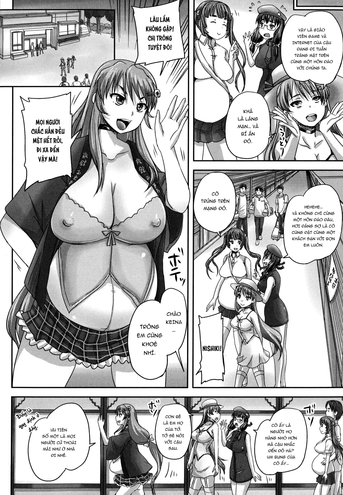 HentaiVN.net - Ảnh 9 - Kihon Muryou Kanojo NG Nashi [ニンシンしてもゴメンネなし] - Chap 9.
