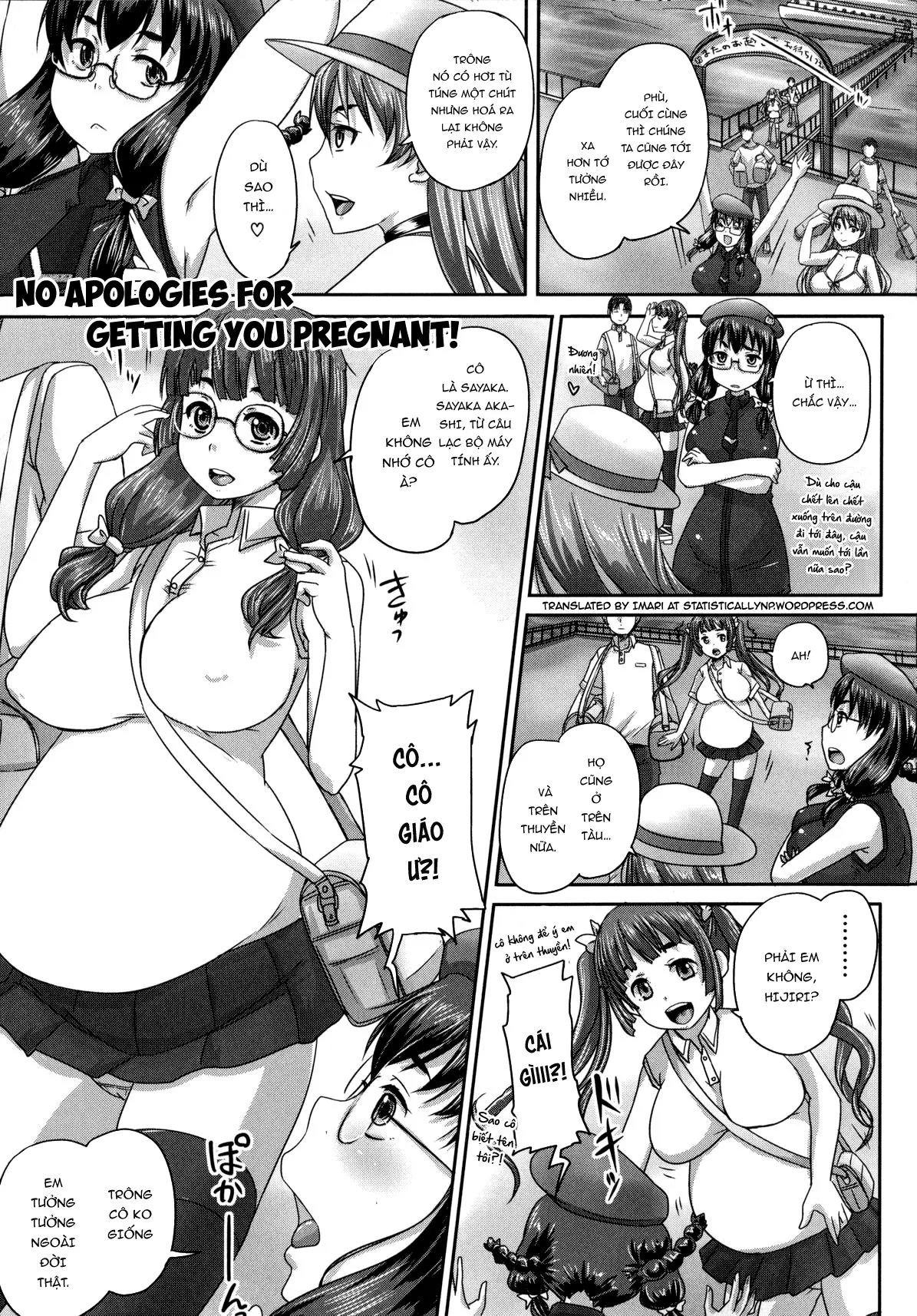 HentaiVN.net - Ảnh 8 - Kihon Muryou Kanojo NG Nashi [ニンシンしてもゴメンネなし] - Chap 9.