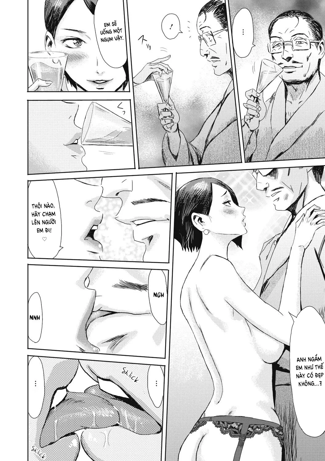 HentaiVN.net - Ảnh 10 - Hội Giày Thủy Tinh [Hitozuma Club Glass no Kutsu; Wife Club: Glass Slippers] - Chap 1
