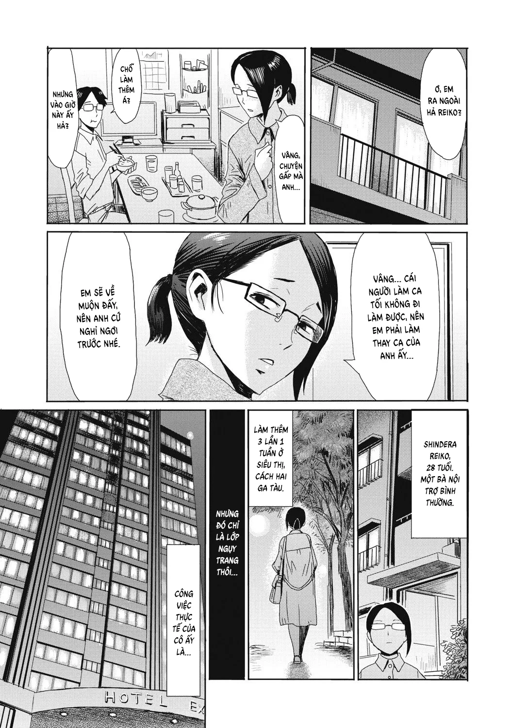HentaiVN.net - Ảnh 3 - Hội Giày Thủy Tinh [Hitozuma Club Glass no Kutsu; Wife Club: Glass Slippers] - Chap 1
