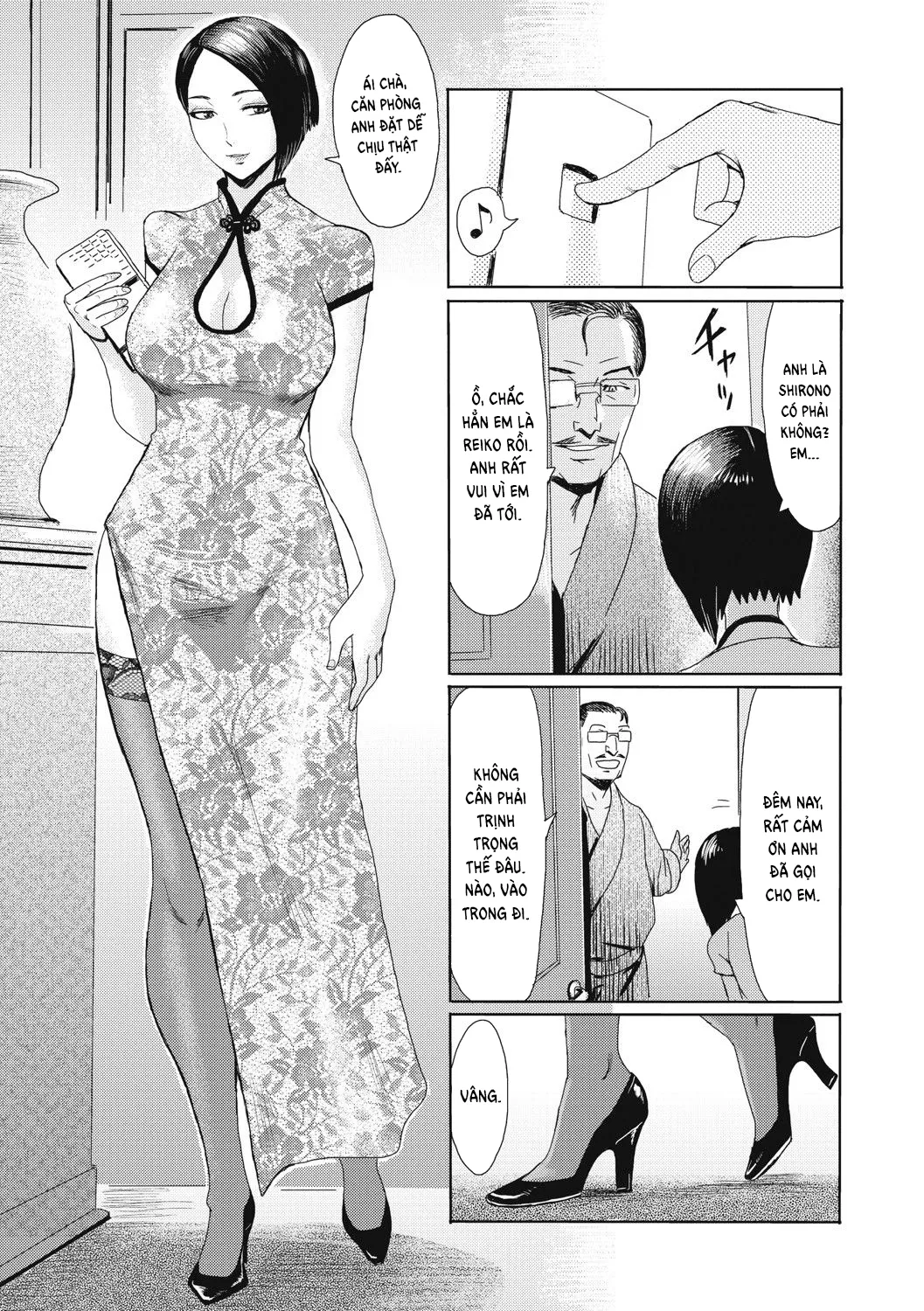 HentaiVN.net - Ảnh 5 - Hội Giày Thủy Tinh [Hitozuma Club Glass no Kutsu; Wife Club: Glass Slippers] - Chap 1