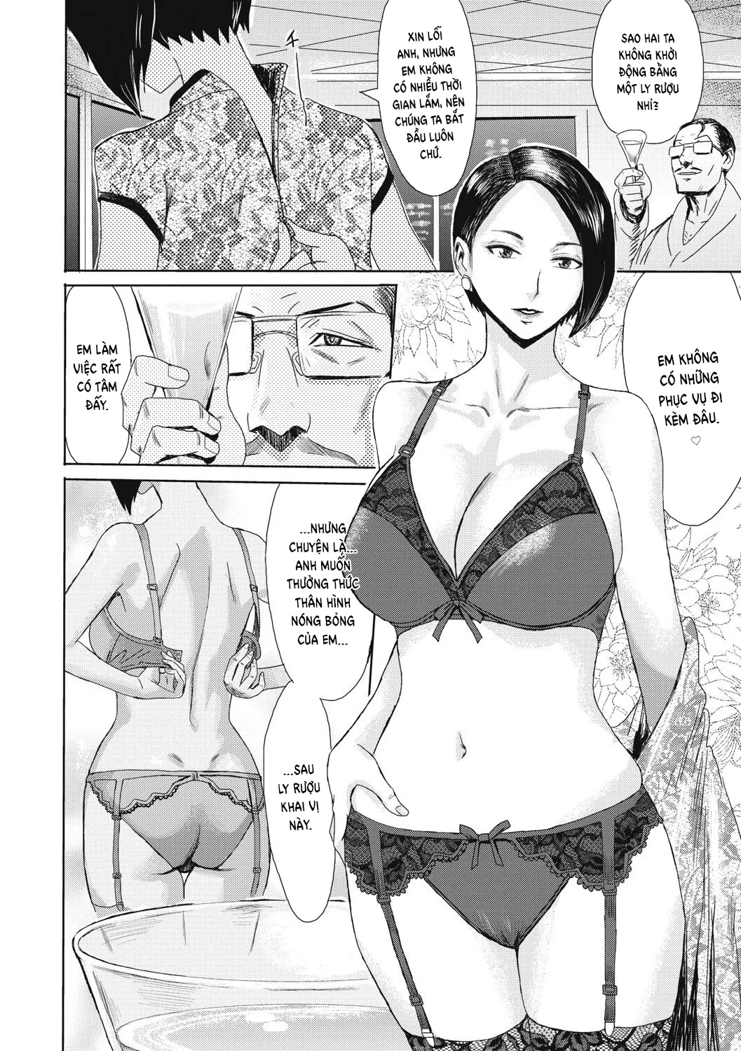 HentaiVN.net - Ảnh 6 - Hội Giày Thủy Tinh [Hitozuma Club Glass no Kutsu; Wife Club: Glass Slippers] - Chap 1