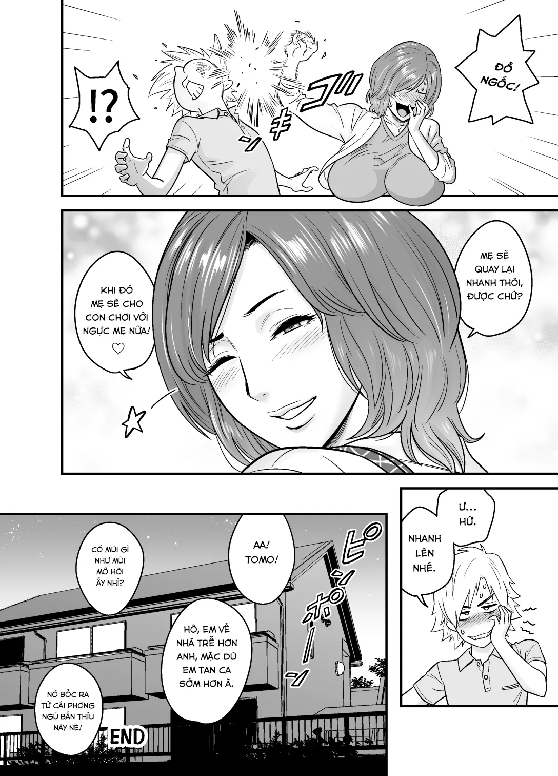 HentaiVN.net - Ảnh 31 - Mẹ Yêu Lại Đến Rồi [Mama Came Over Again] - Oneshot Thôi