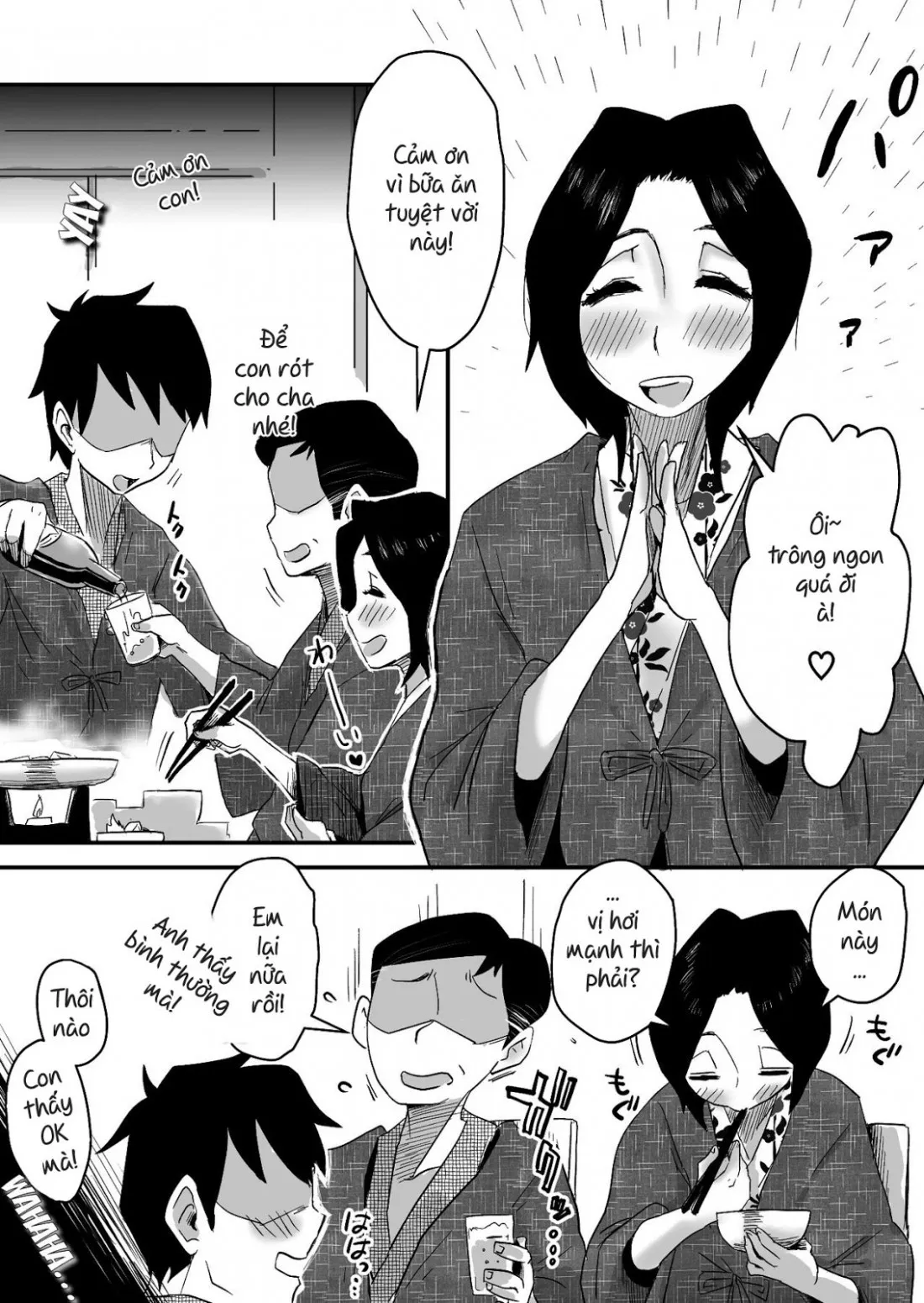 HentaiVN.net - Ảnh 11 - Oh! Mother’s Particulars! [Ano! Okaa-San No Shousai ~Onsen Ryokou Hen~] - Chap 1 - Hot Spring Vacation Edition
