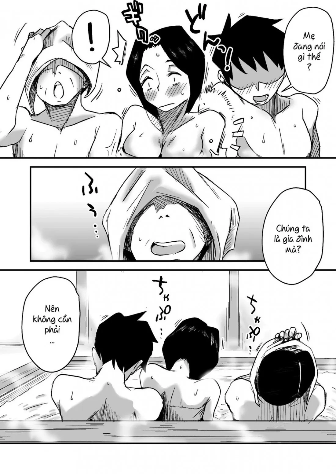 HentaiVN.net - Ảnh 4 - Oh! Mother’s Particulars! [Ano! Okaa-San No Shousai ~Onsen Ryokou Hen~] - Chap 1 - Hot Spring Vacation Edition