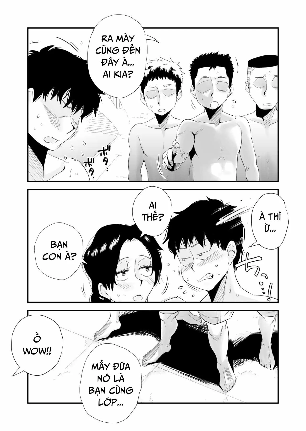 HentaiVN.net - Ảnh 21 - Oh! Mother’s Particulars! [Ano! Okaa-San No Shousai ~Onsen Ryokou Hen~] - Chap 2 - Public Swimming Pool