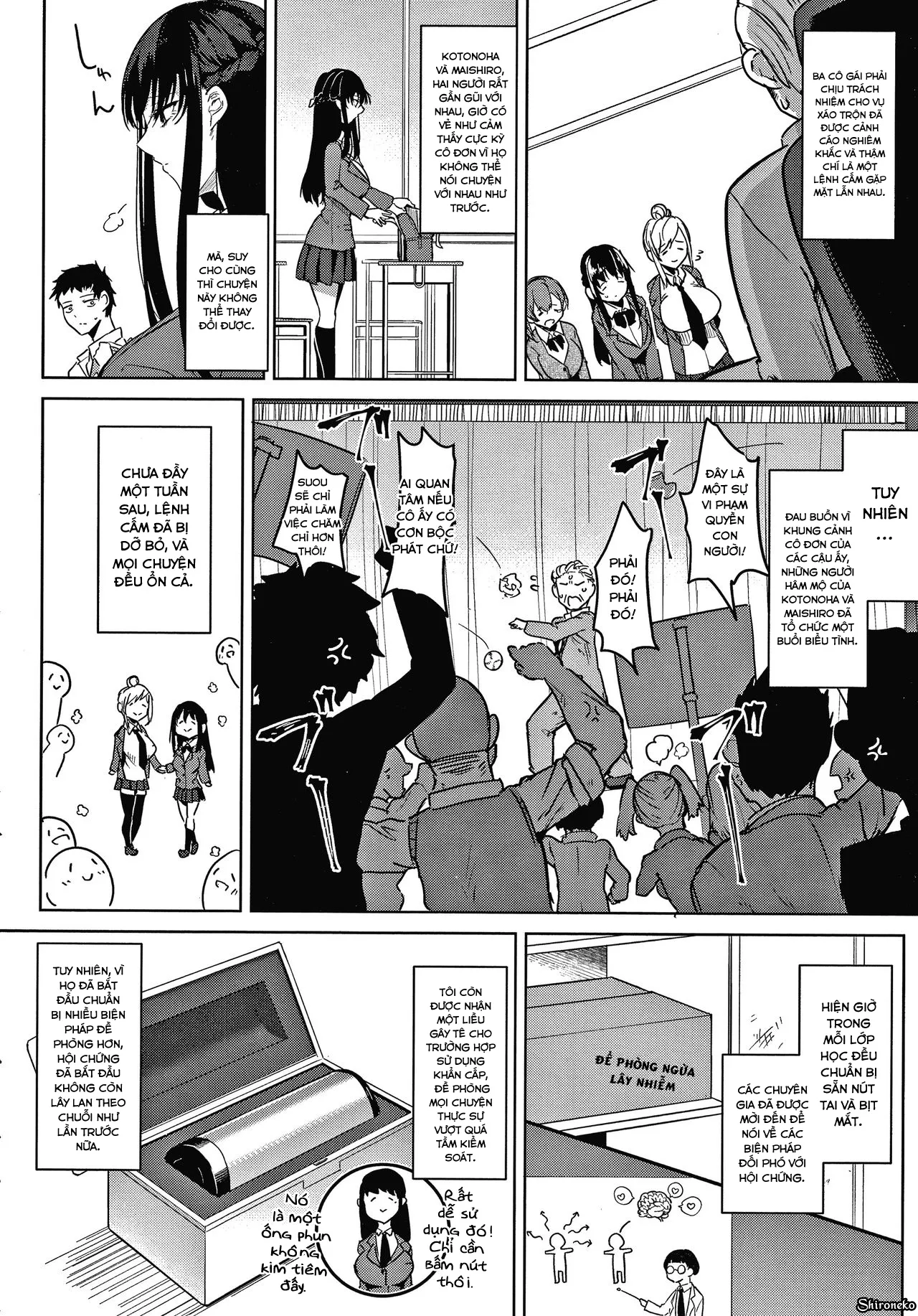 HentaiVN.net - Ảnh 31 - Zakuro Shoukougun [Pomegranate Syndrome] - Chap 7
