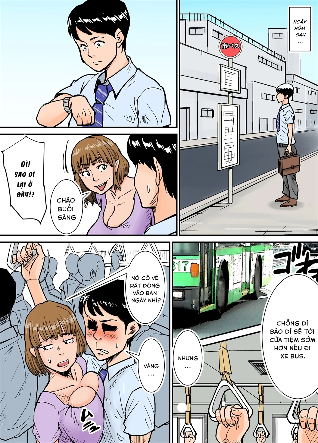HentaiVN.net - Ảnh 5 - Eroi Oba-san - Oneshot